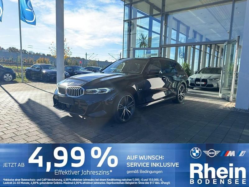 Schwarz Gebraucht 2022 BMW 330e M Sport Kombi | 42.580 € (Etwas zu teuer) - Bild 1/4