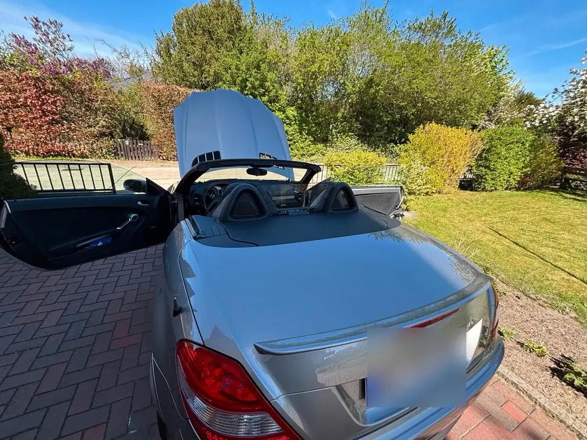 Gebraucht Mercedes SLK350 272 PS (200 kW) 2007 Grau Cabrio