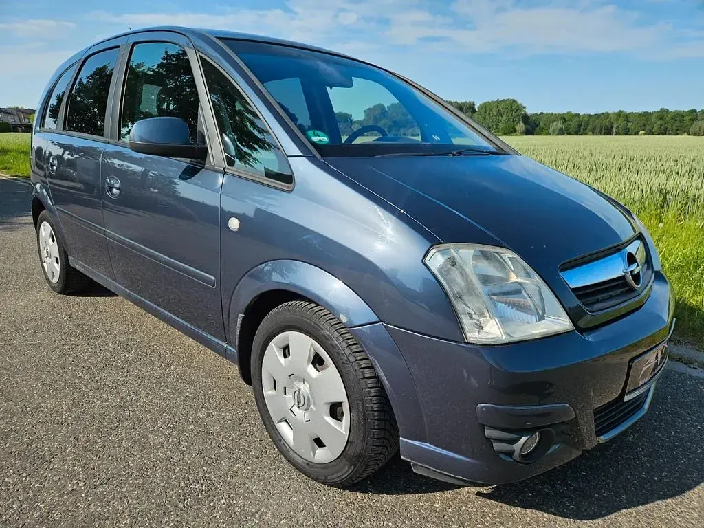 Gebraucht Opel Meriva Edition 101 PS (74 kW) 2008 Blau Van / Kleinbus
