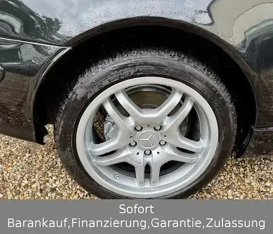 Gebraucht Mercedes SLK200 163 PS (119 kW) 2000 Schwarz (metallic) Cabrio