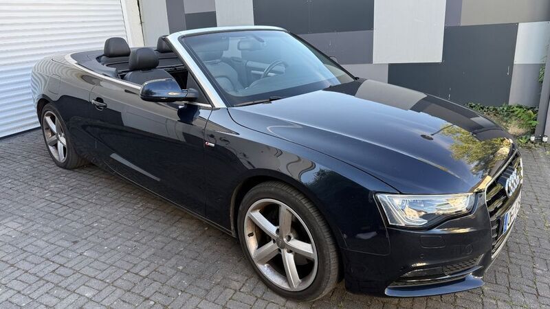 Blau Gebraucht 2013 Audi A5 Cabriolet S-Line Cabrio | 19.500 € (Fairer Preis) - Bild 1/4
