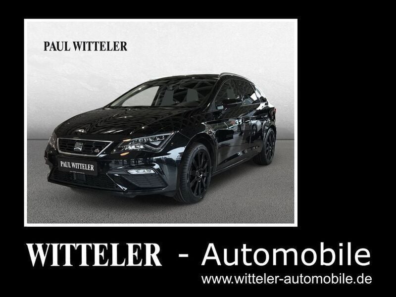 Mitternachtsschwarz Gebraucht 2020 Seat Leon ST FR Kombi | 17.380 € (Fairer Preis) - Bild 1/4