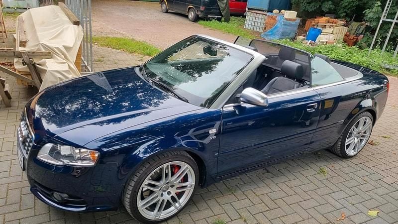 Blau Gebraucht 2006 Audi S4 Cabriolet Cabrio | 18.500 € - Bild 1/4