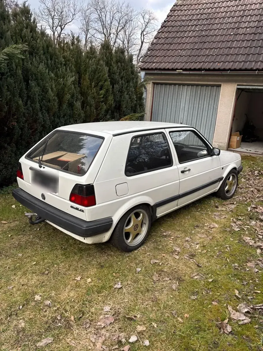 Gebraucht VW Golf 60 PS (44 kW) 1990 Weiß Coupé