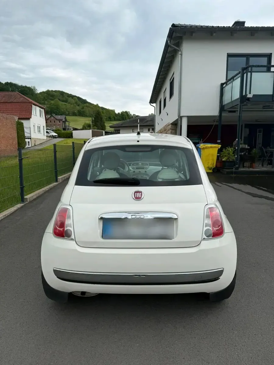 Używany Fiat 500 69 KM (50 kW) 2007 Biały Hatchback