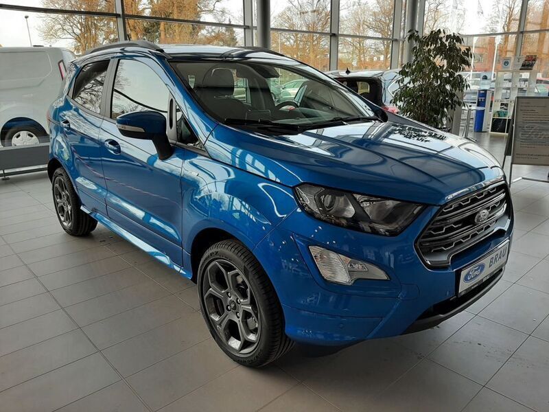 Blau Gebraucht 2021 Ford Ecosport ST-Line SUV | 16.990 € (Guter Preis) - Bild 1/4