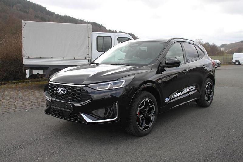 Gebraucht Ford Kuga ST-Line X 152 PS (111 kW) 2025 Obsidianschwarz metallic SUV