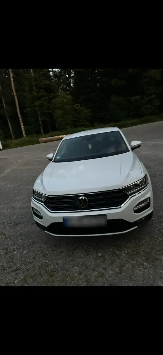 Gebraucht VW T-Roc Sportline 150 PS (110 kW) 2021 Weiß SUV