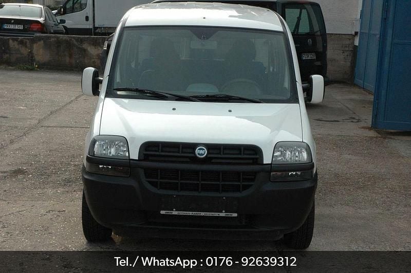Gebraucht Fiat Doblò 65 PS (47 kW) 2005 Weiß Van / Kleinbus