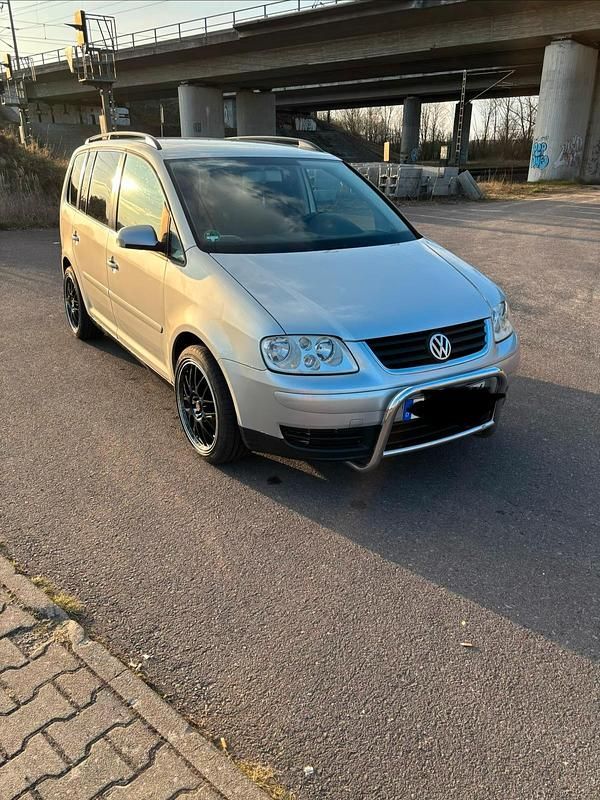 Gebraucht VW Touran 136 PS (100 kW) 2003 Silber Van / Kleinbus