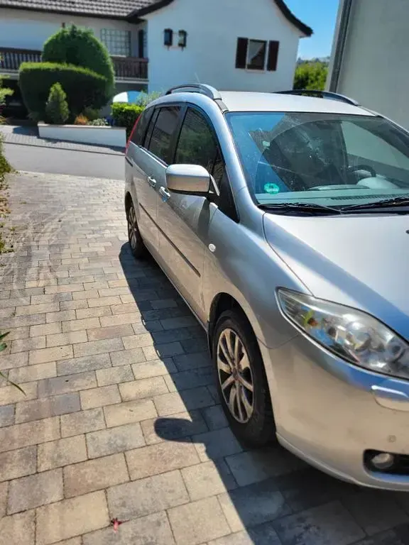 Gebraucht Mazda 5 Exclusive 146 PS (107 kW) 2007 Silber Van / Kleinbus