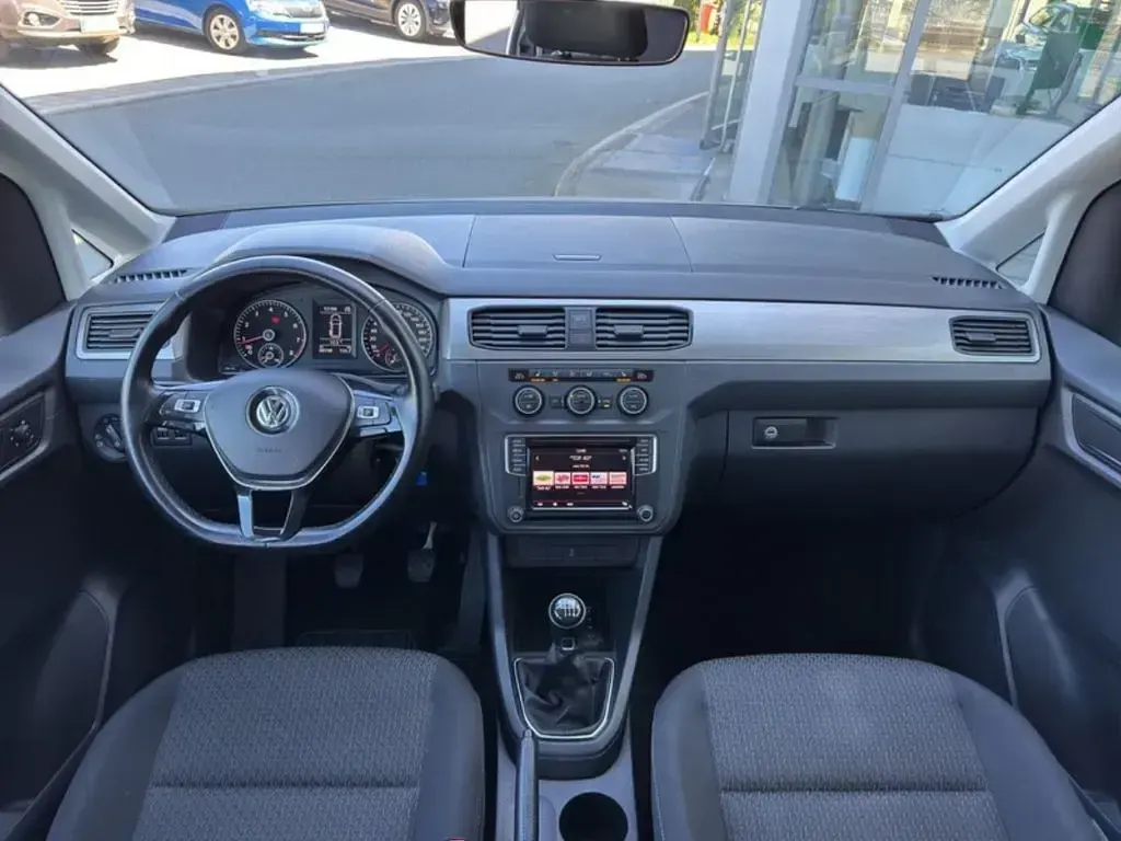 Gebraucht VW Caddy 125 PS (91 kW) 2018 Silber Van / Kleinbus