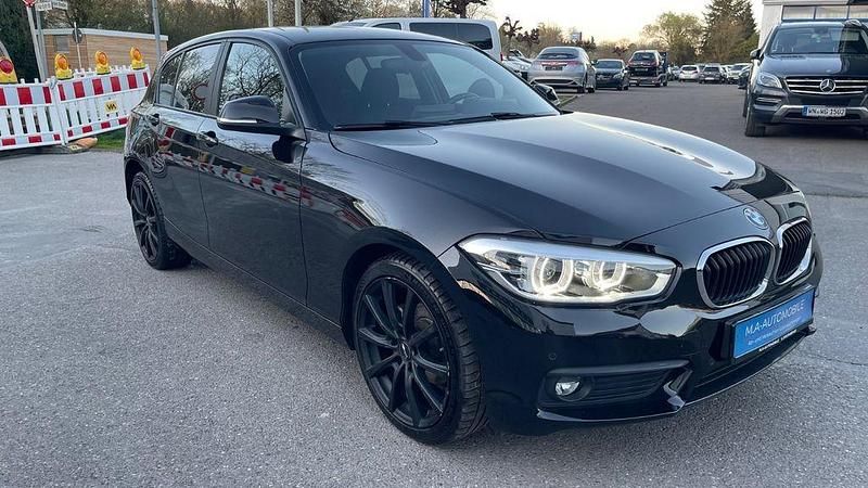 Gebraucht BMW 118 Advantage 136 PS (100 kW) 2018 Schwarz Kleinwagen