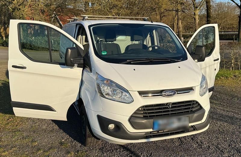 Gebraucht Ford Transit Custom 125 PS (91 kW) 2015 Weiß Van / Kleinbus