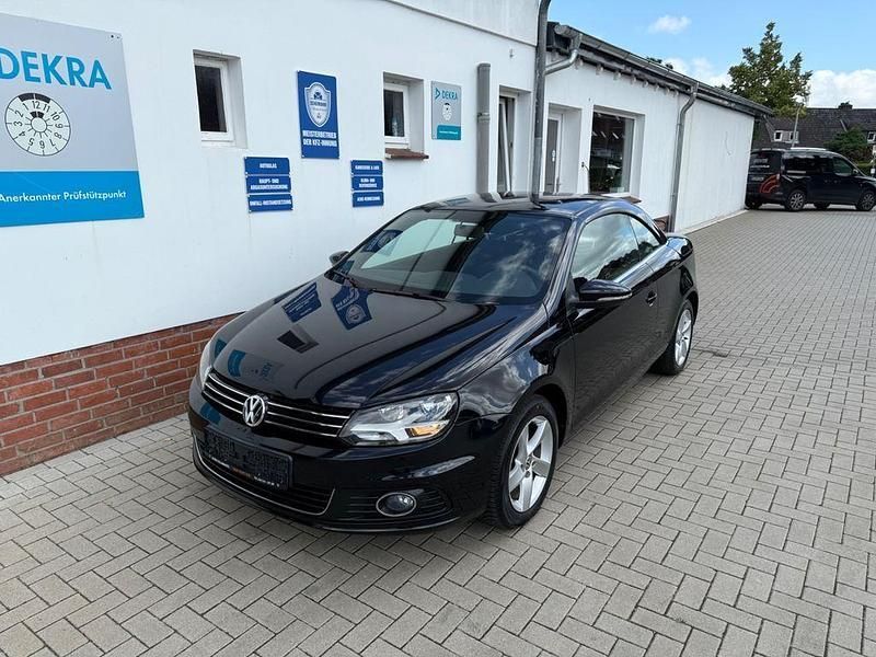 Schwarz Gebraucht 2013 VW Eos Cabrio | 10.780 € (Guter Preis) - Bild 1/4