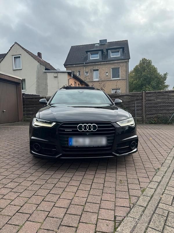 Schwarz Gebraucht 2015 Audi A6 Black Edition Kombi | 22.900 € (Fairer Preis) - Bild 1/4
