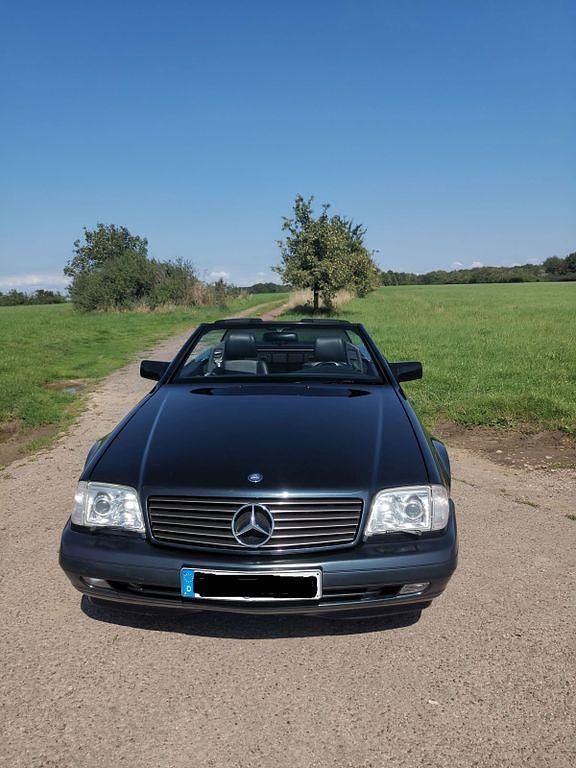 Gebraucht Mercedes SL320 231 PS (169 kW) 1996 Schwarz Cabrio
