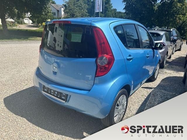 Gebraucht Opel Agila Edition 86 PS (63 kW) 2008 Blau Kleinwagen