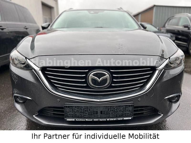 Gebraucht Mazda 6 Nakama Intense 175 PS (128 kW) 2017 Grau Kombi