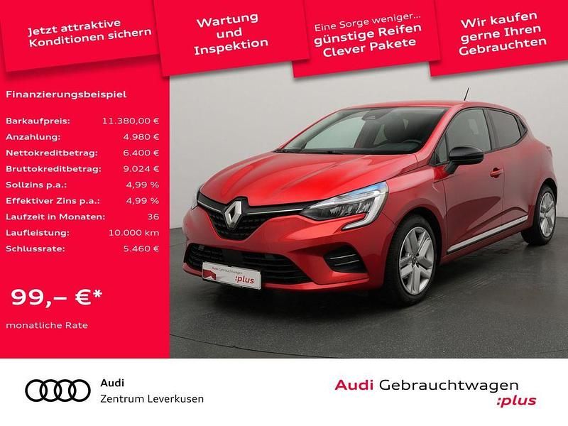 Rot Gebraucht 2021 Renault Clio V Zen Kleinwagen | 11.380 € (Fairer Preis) - Bild 1/4