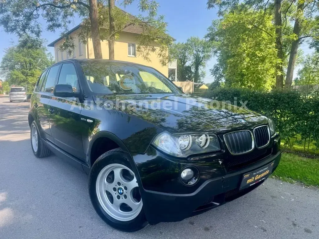 Gebraucht BMW X3 Basis 177 PS (130 kW) 2010 Schwarz SUV
