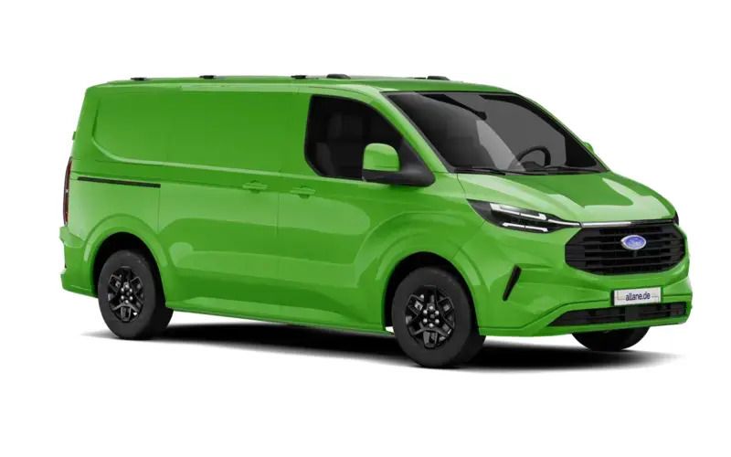 Yellow green (gruen) Neu 2025 Ford Transit Custom Van | 77.368 € - Bild 1/4
