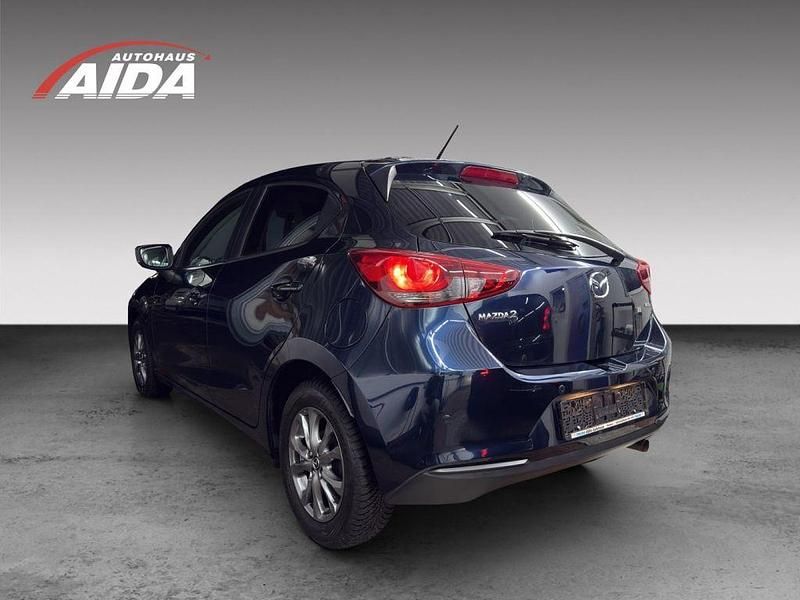 Gebraucht Mazda 2 Exclusive 90 PS (66 kW) 2021 Mitternachsblau metallic Kleinwagen