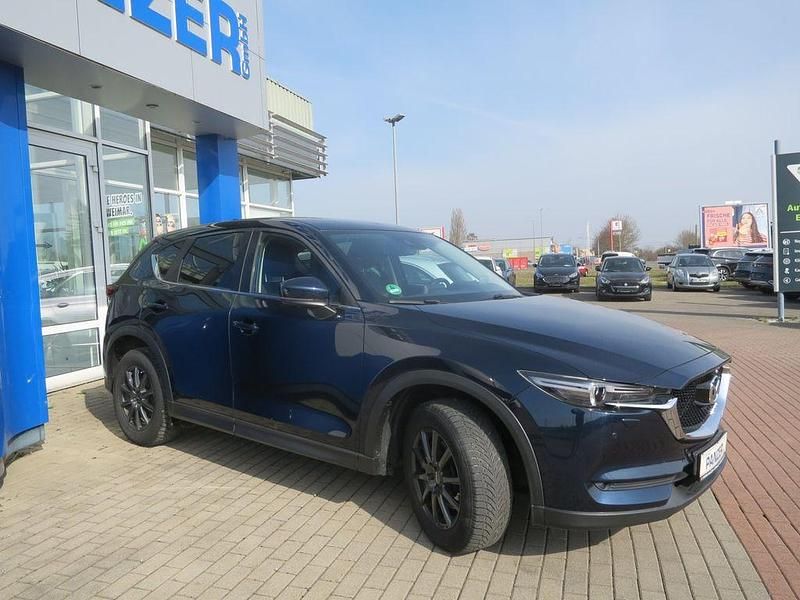 Gebraucht Mazda CX-5 150 PS (110 kW) 2018 Blau SUV