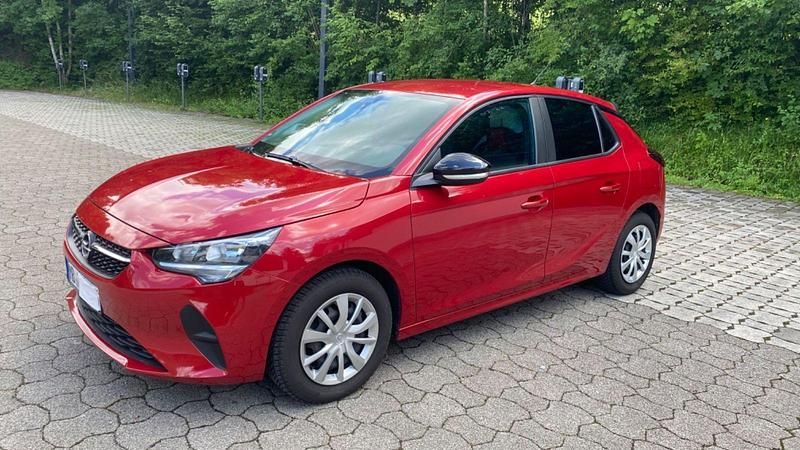 Rot Gebraucht 2021 Opel Corsa Elegance Kleinwagen | 10.900 € (Superpreis) - Bild 1/4