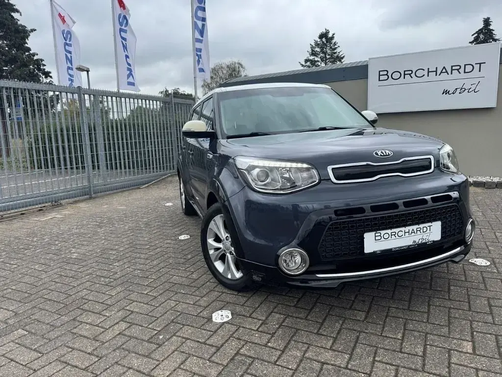 Gebraucht Kia Soul DREAM-TEAM Edition 132 PS (97 kW) 2016 Blau SUV