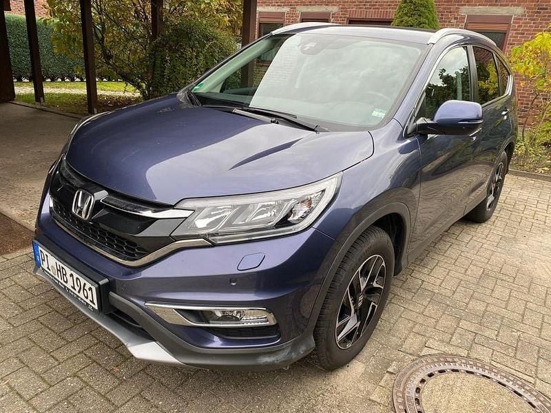 Blau Gebraucht 2018 Honda CR-V Elegance SUV | 19.000 € (Fairer Preis) - Bild 1/4