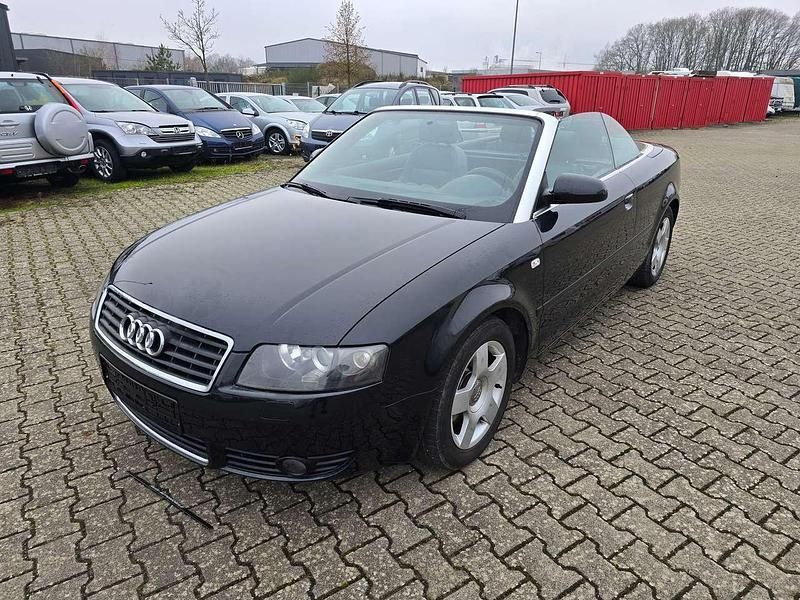 Gebraucht Audi A4 Cabriolet 170 PS (125 kW) 2003 Ebonyschwarz perleffekt Cabrio