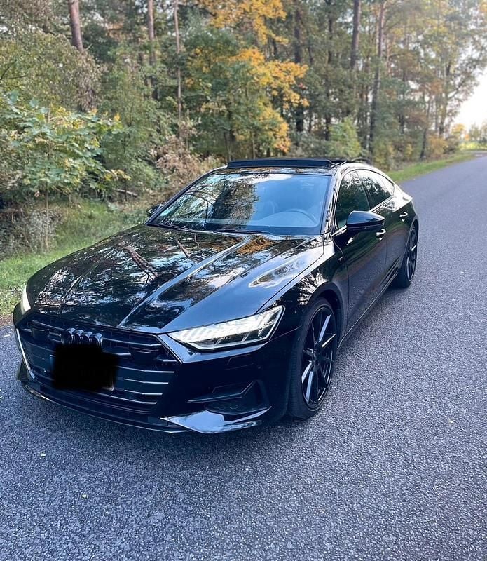 Schwarz Gebraucht 2021 Audi A7 Ambiente Limousine | 43.000 € (Fairer Preis) - Bild 1/4