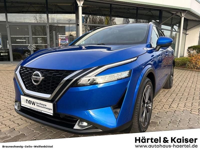 Magnetic blue (blau) Gebraucht 2022 Nissan Qashqai Tekna+ SUV | 24.950 € (Guter Preis) - Bild 1/4