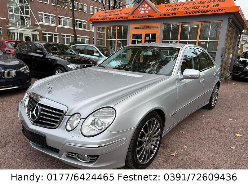 Silber Gebraucht 2007 Mercedes E280 Avantgarde Limousine | 7.990 € (Fairer Preis) - Bild 1/4