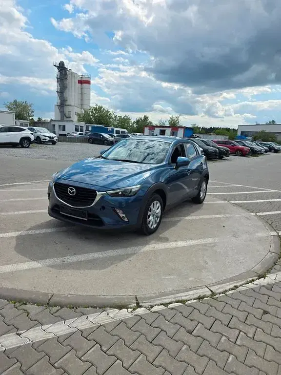 Gebraucht Mazda CX-3 120 PS (88 kW) 2017 Blau SUV
