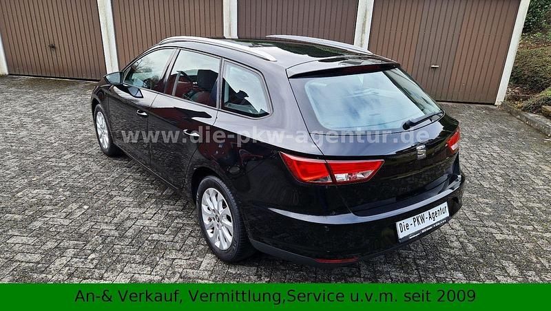 Gebraucht Seat Leon ST Style 110 PS (80 kW) 2017 Schwarz Kombi