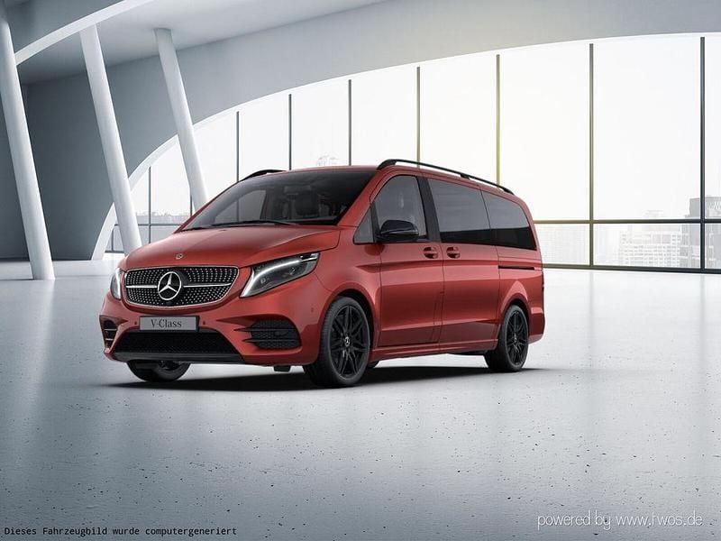 Gebraucht Mercedes V300 Edition 237 PS (174 kW) 2022 Hyazinthrot metallic Van / Kleinbus