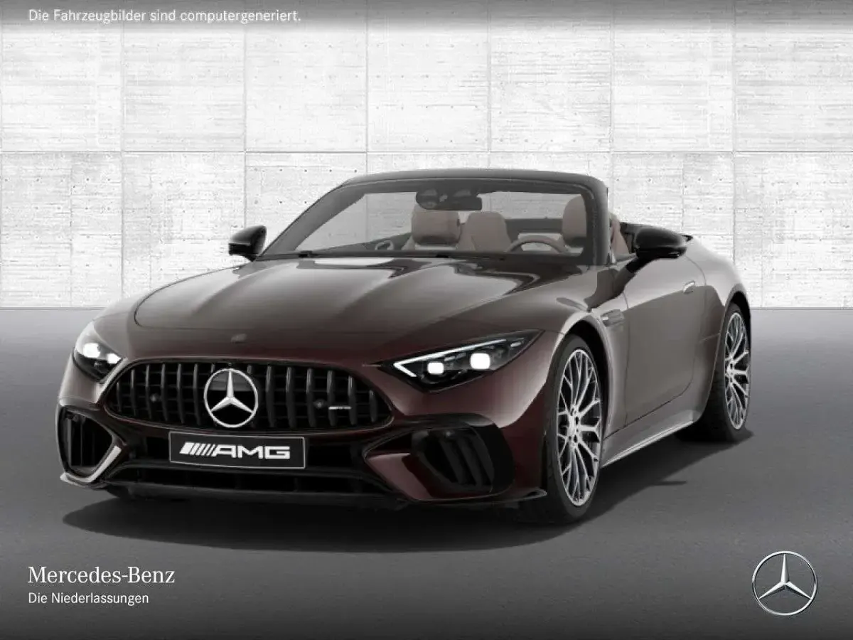 Gebraucht Mercedes SL63 AMG AMG 585 PS (430 kW) 2026 Rot Cabrio