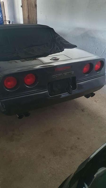 Braun Gebraucht 1990 Corvette C4 Cabrio | 28.500 € - Bild 1/4