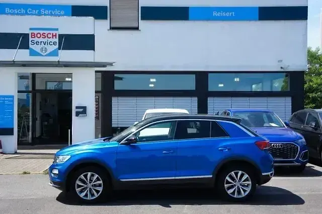 Gebraucht VW T-Roc Style 150 PS (110 kW) 2020 Blau SUV