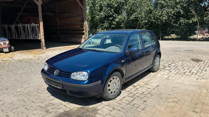 Blau Gebraucht 1998 VW Golf IV Kleinwagen | 850 € (Superpreis) - Bild 1/4