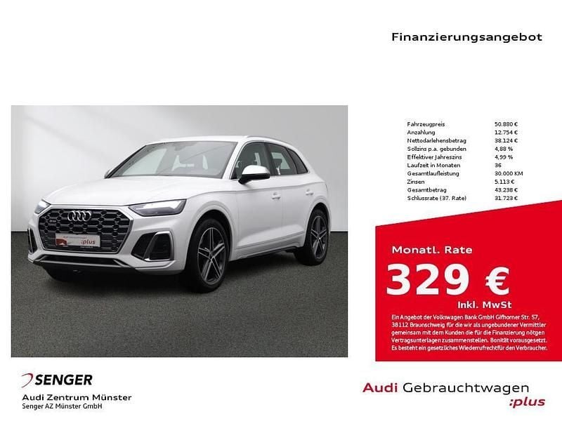 Ibisweiß Gebraucht 2022 Audi SQ5 Design SUV | 50.880 € (Fairer Preis) - Bild 1/4