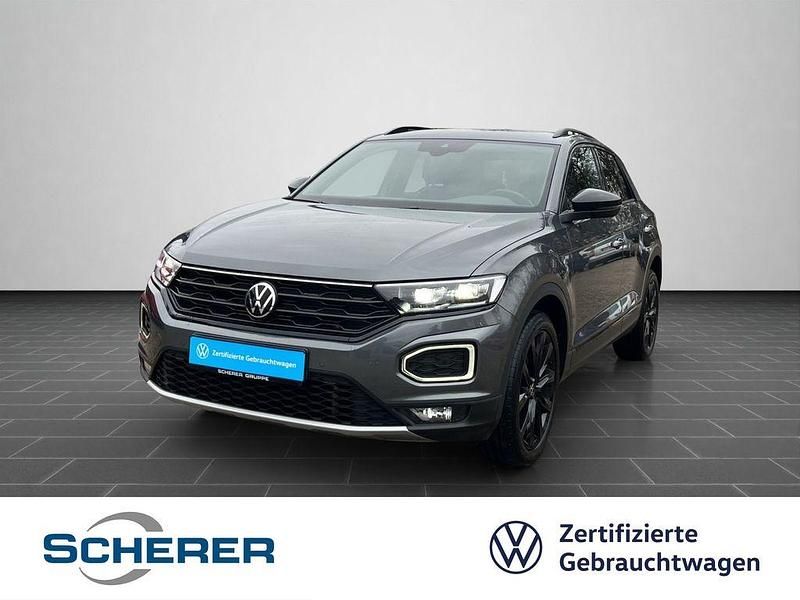 Indiumgrau metallic (metallic) Gebraucht 2021 VW T-Roc Style SUV | 25.490 € (Fairer Preis) - Bild 1/4
