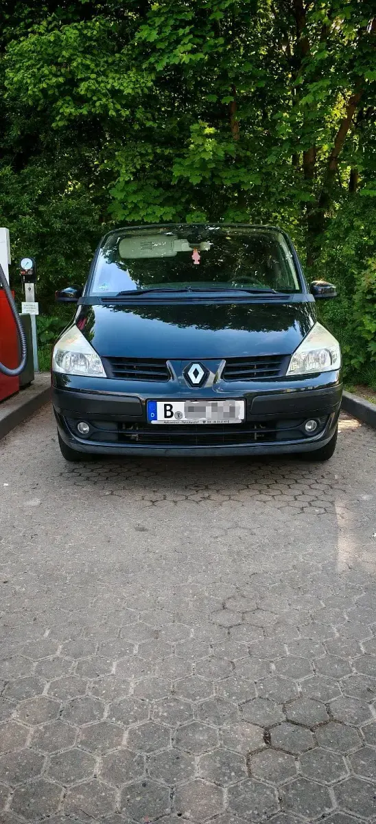 Gebraucht Renault Espace 170 PS (125 kW) 2008 Schwarz Van / Kleinbus