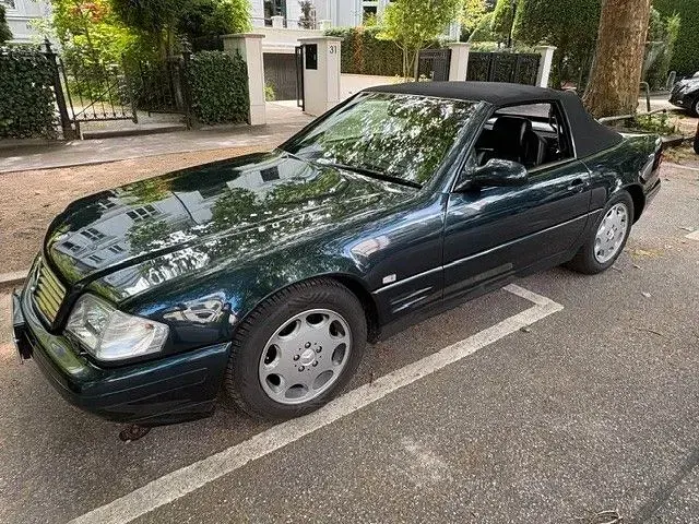 Gebraucht Mercedes SL320 231 PS (169 kW) 1997 Schwarz Cabrio