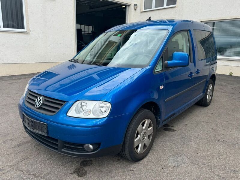Blau Gebraucht 2009 VW Caddy Life Van / Kleinbus | 3.490 € (Fairer Preis) - Bild 1/4
