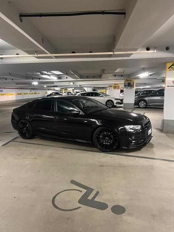 Schwarz Gebraucht 2013 Audi A5 S-Line Coupé | 9.500 € (Superpreis) - Bild 1/4