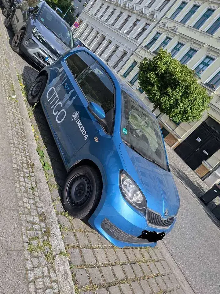 Gebraucht Skoda Citigo Ambition 60 PS (44 kW) 2018 Blau Kleinwagen