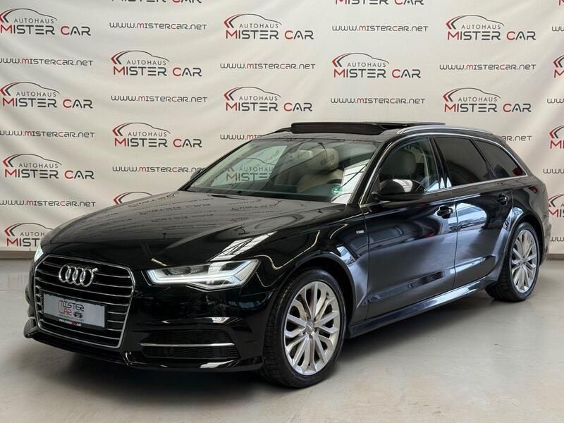 Schwarz Gebraucht 2016 Audi A6 S-Line Kombi | 15.890 € (Guter Preis) - Bild 1/4